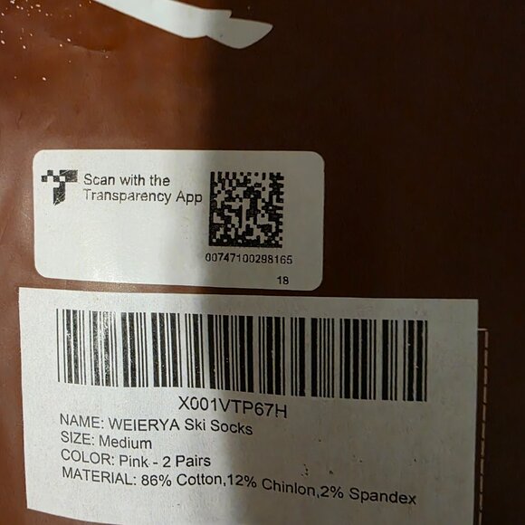 NEW Weierya Ski Socks - Picture 2 of 4